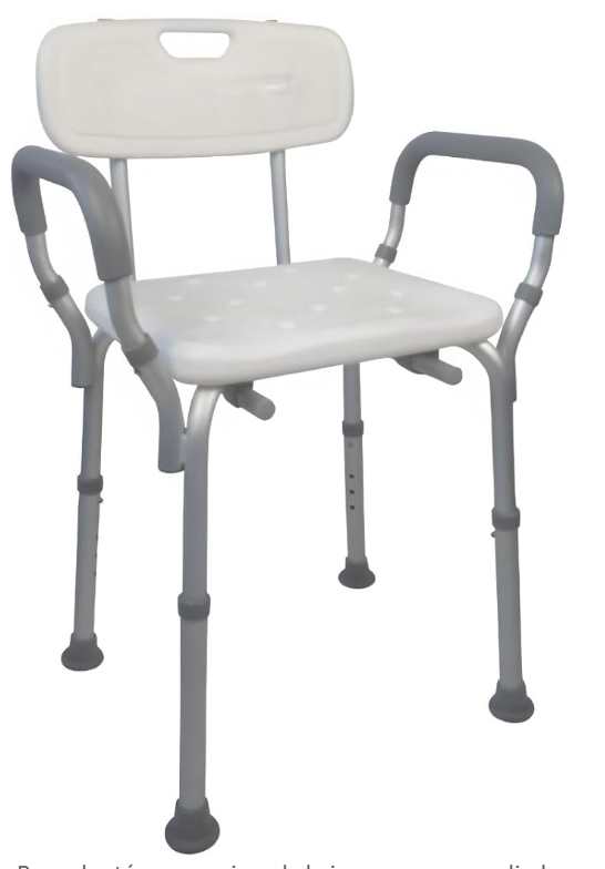¿Bañarte sin preocupaciones? Con una silla para ducha, ¡sí es posible!